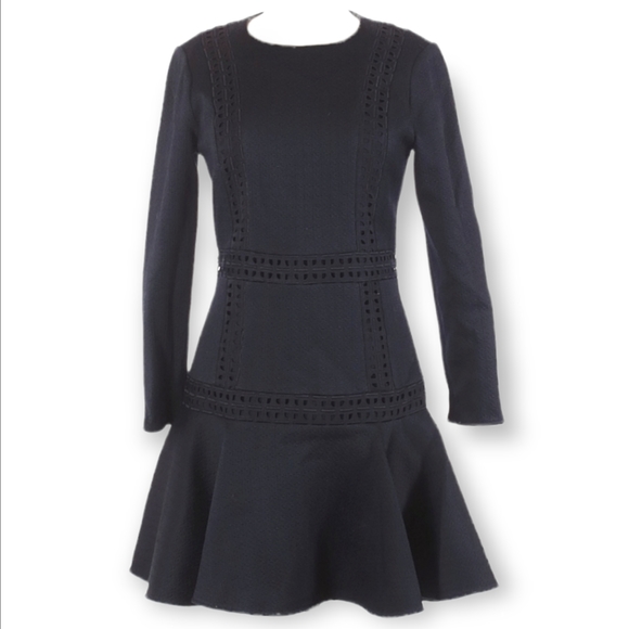 PROSE & POETRY "Billy" Flounce Fit and Flare Mini Ruffle tiered dress - Picture 3 of 12